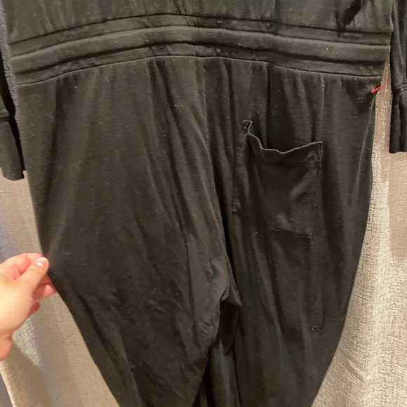 Philanthropy Henley Jumpsuit with Tie Waist - Picture 4 of 7